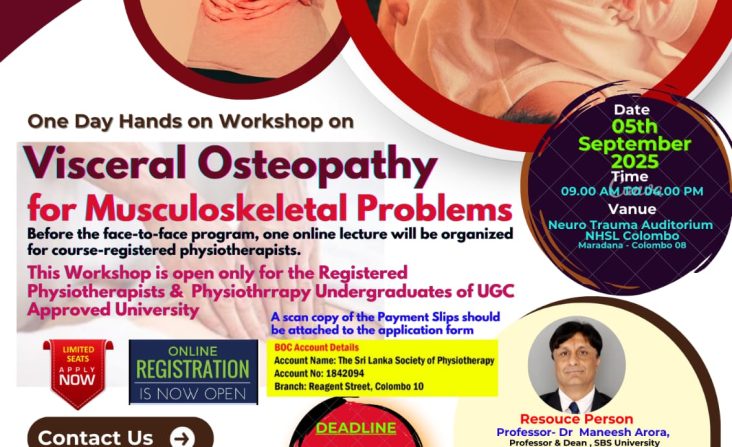 Workshop on Visceral Osteopathy for Musculoskeletal Problems
